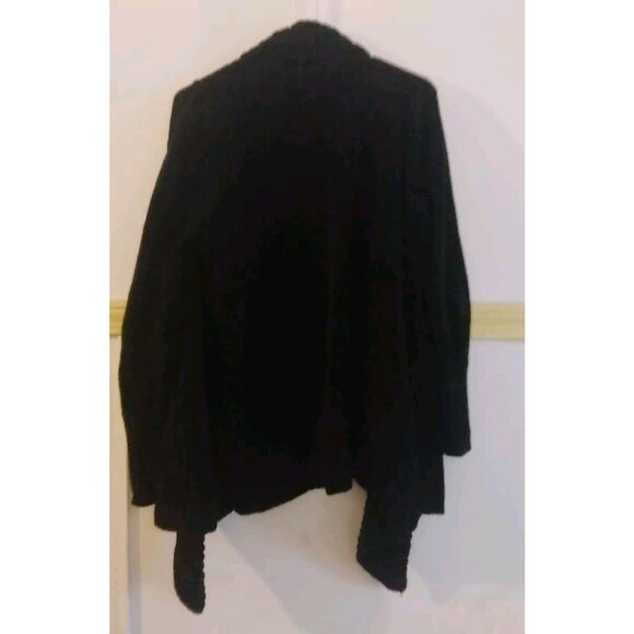 Melissa McCarthy Seven 7 Open Front Cardigan Sweater Womens M Chunky Knit - Picture 3 of 7